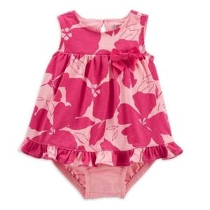 3 for $15 NWT Carter toddler girl floral one piece romper.